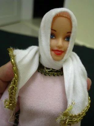 Muslim Barbie clone (pink)